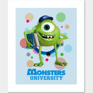 Mike Monsters University The Movie Posters and Art